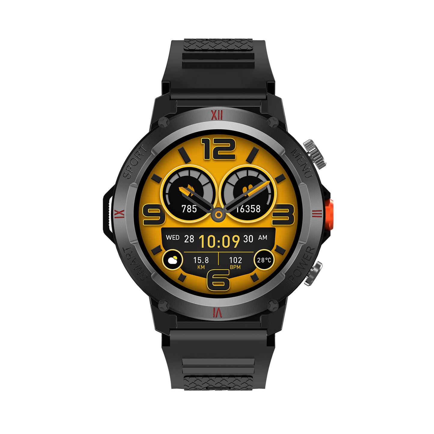 516 Smart Watch luxury materials sophisticated craftsmanship premium build 330mAh battery