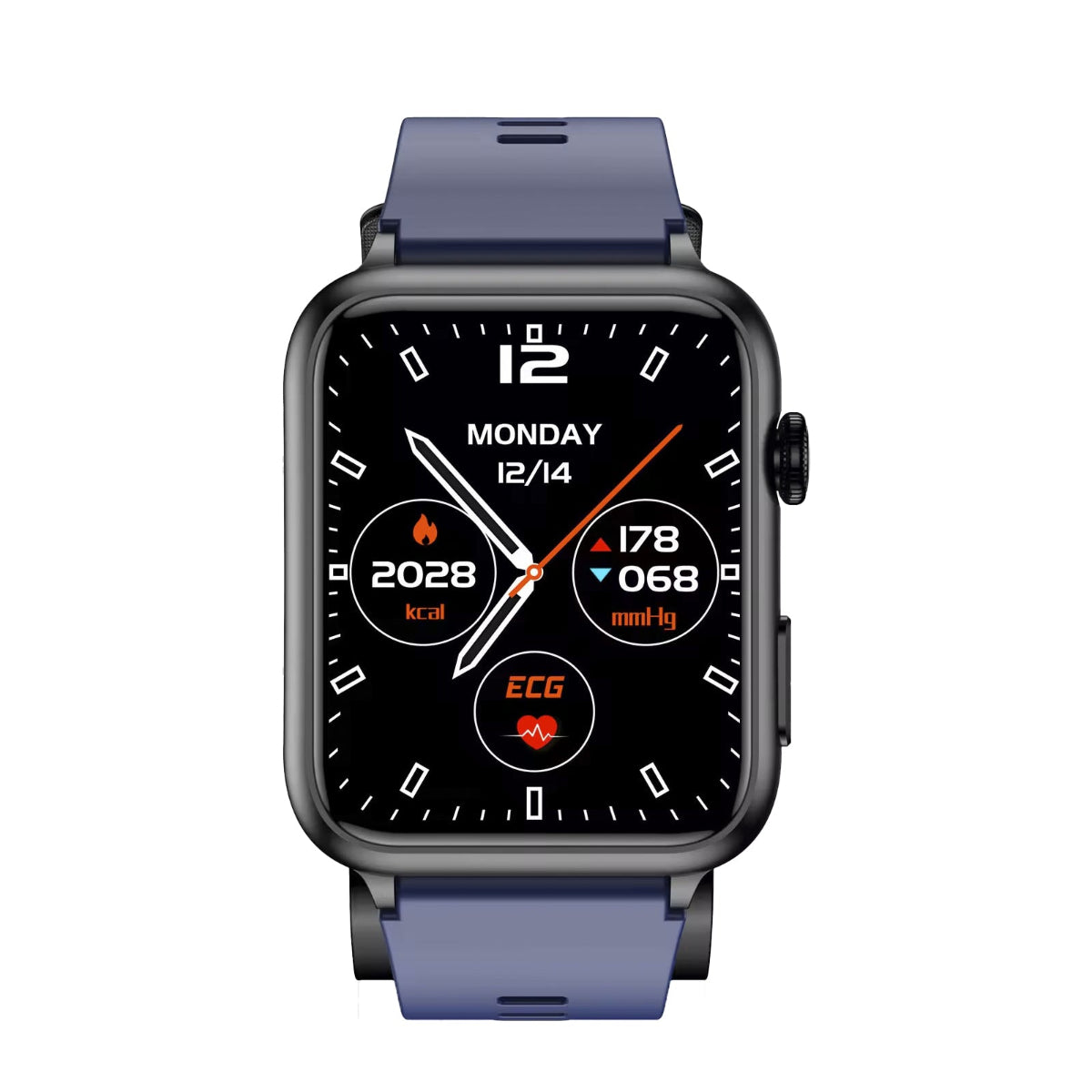801 fitness tracker blue color detailed view