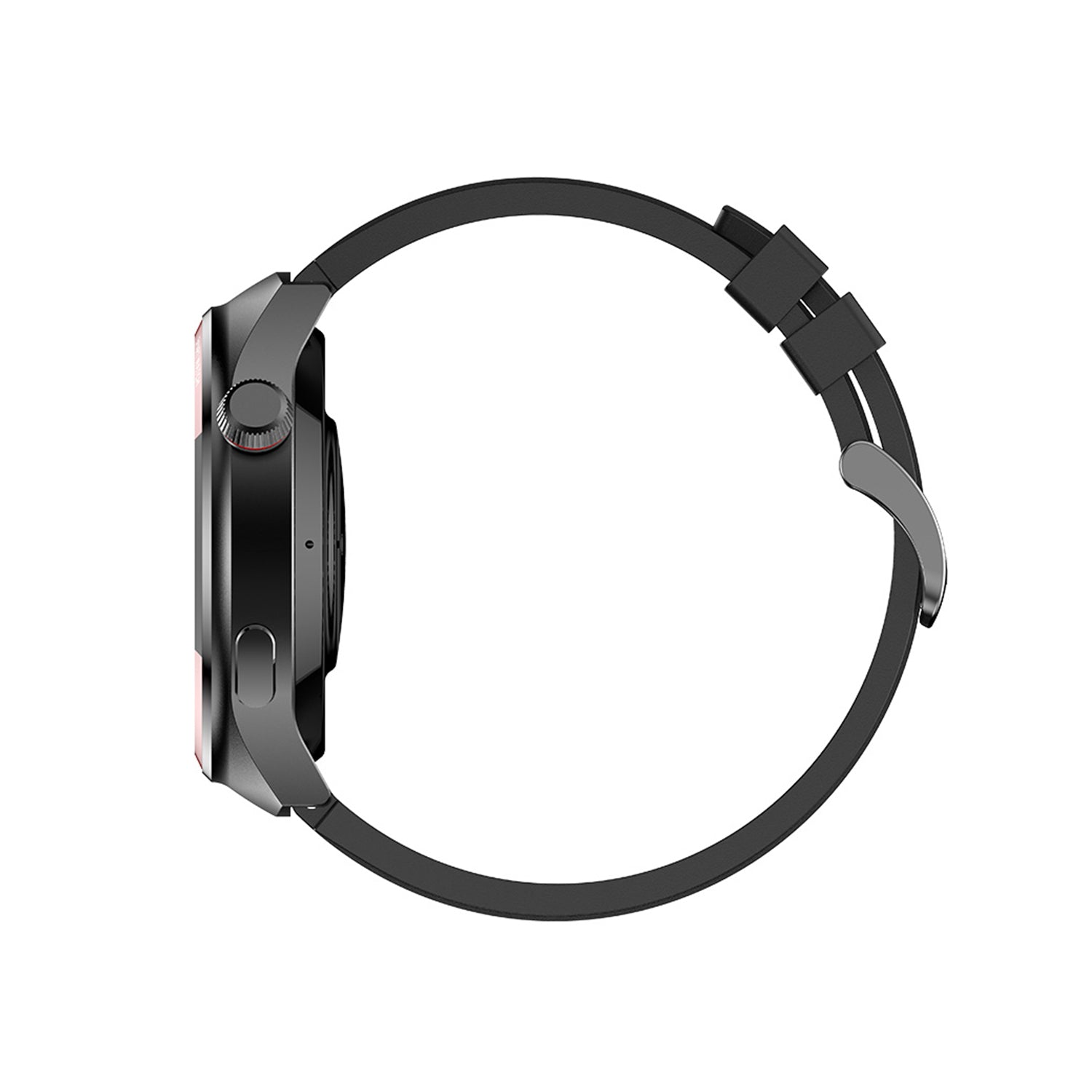 406 Smart Watch main product image showing dual color collection including black and silver silicone strap options with premium design