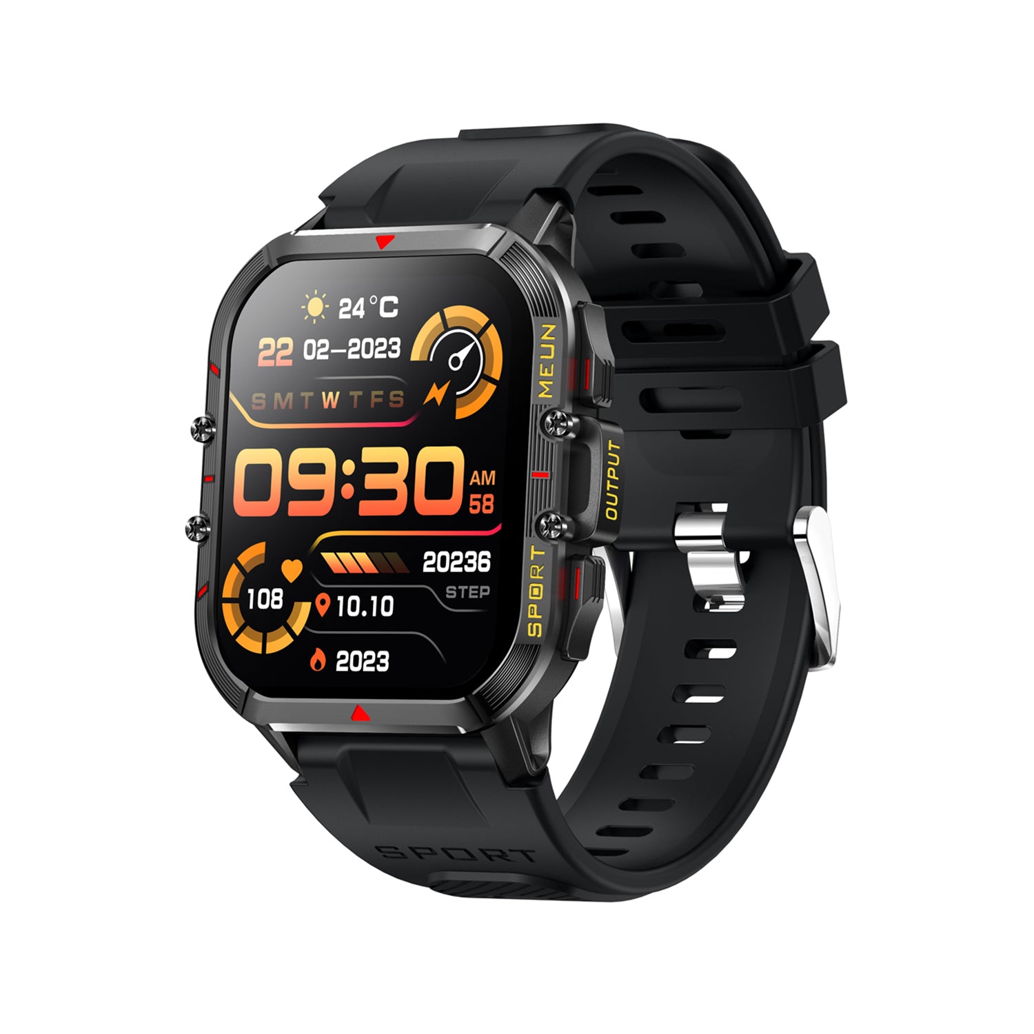 409 Smart Watch main display 1.96 inch HD screen Bluetooth calling features