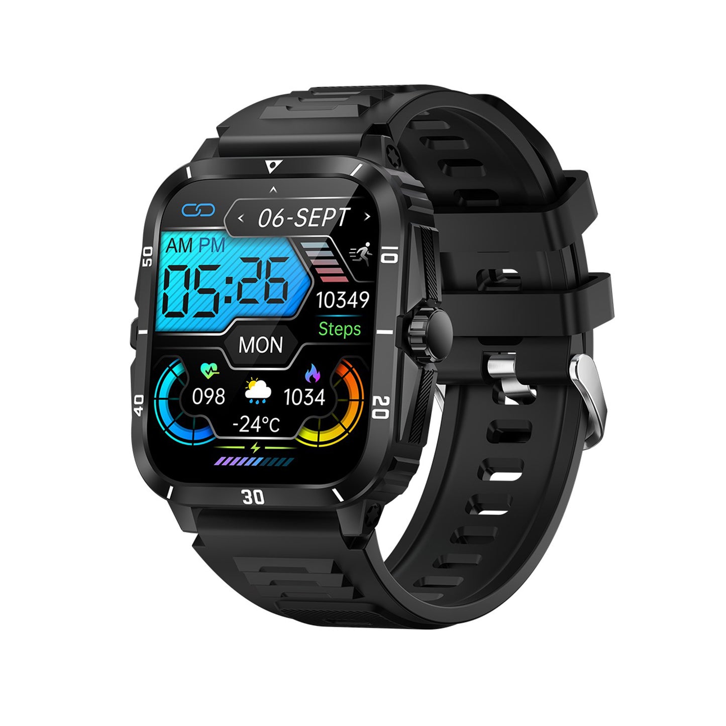 412 Smart Watch luxury materials sophisticated craftsmanship 1.96 inch RGB IPS premium build