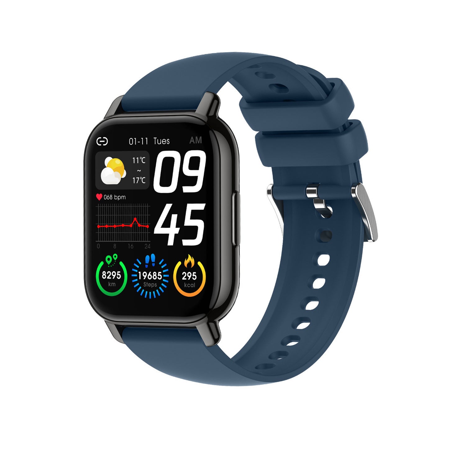 423 Smart Watch wellness lifestyle management fitness awareness 1.85 inch TFT IPx8 waterproof