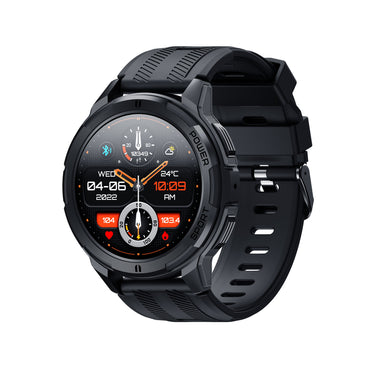502-smart-watch-c25-main-orange-silicone-strap-front-view-sports-explorer