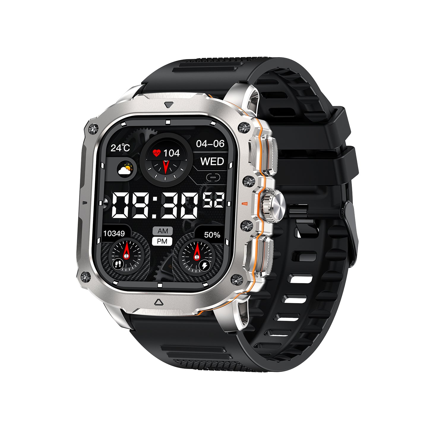 511 Smart Watch advanced display screen technology crystal visibility AMOLED quality