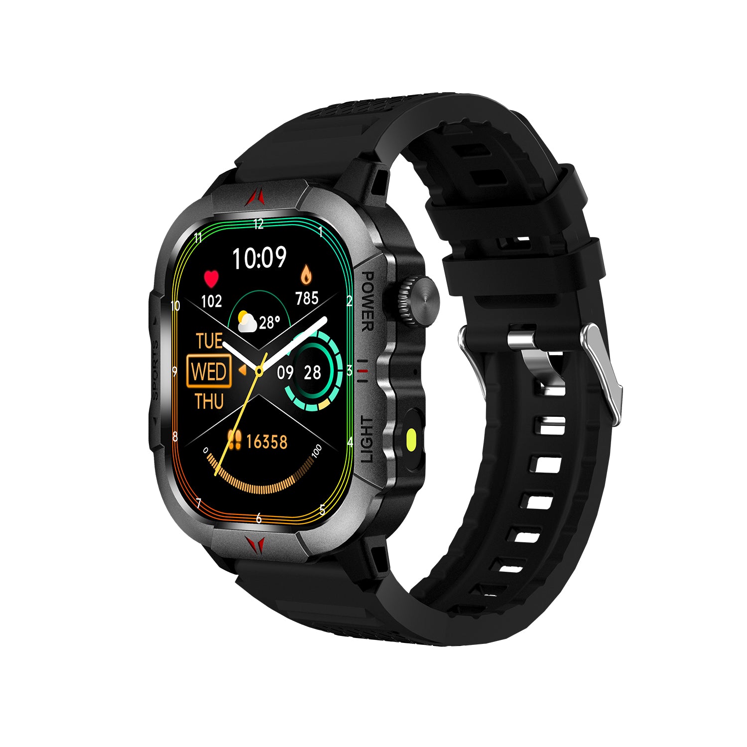 517 Smart Watch intelligent sensors wellness technology 2.01 inch display lifestyle tracking