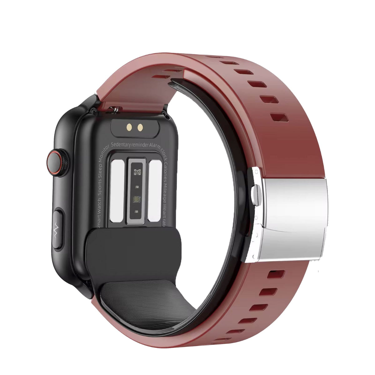 801 fitness tracker black color with health data display