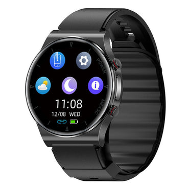 901 fitness tracker showing blue interface with fitness metrics