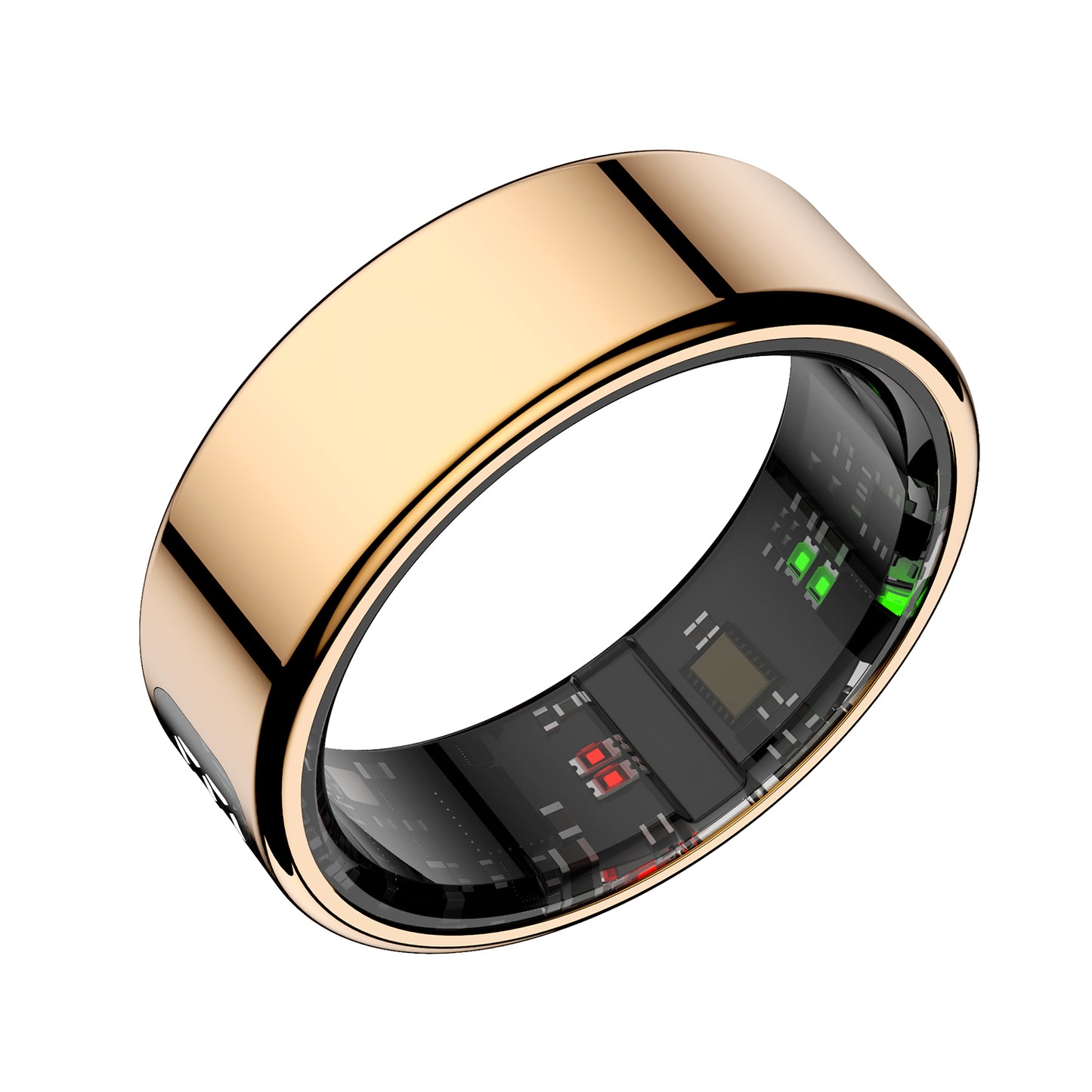 C402 Smart Ring profile angle elegant design sophisticated details wellness tracking