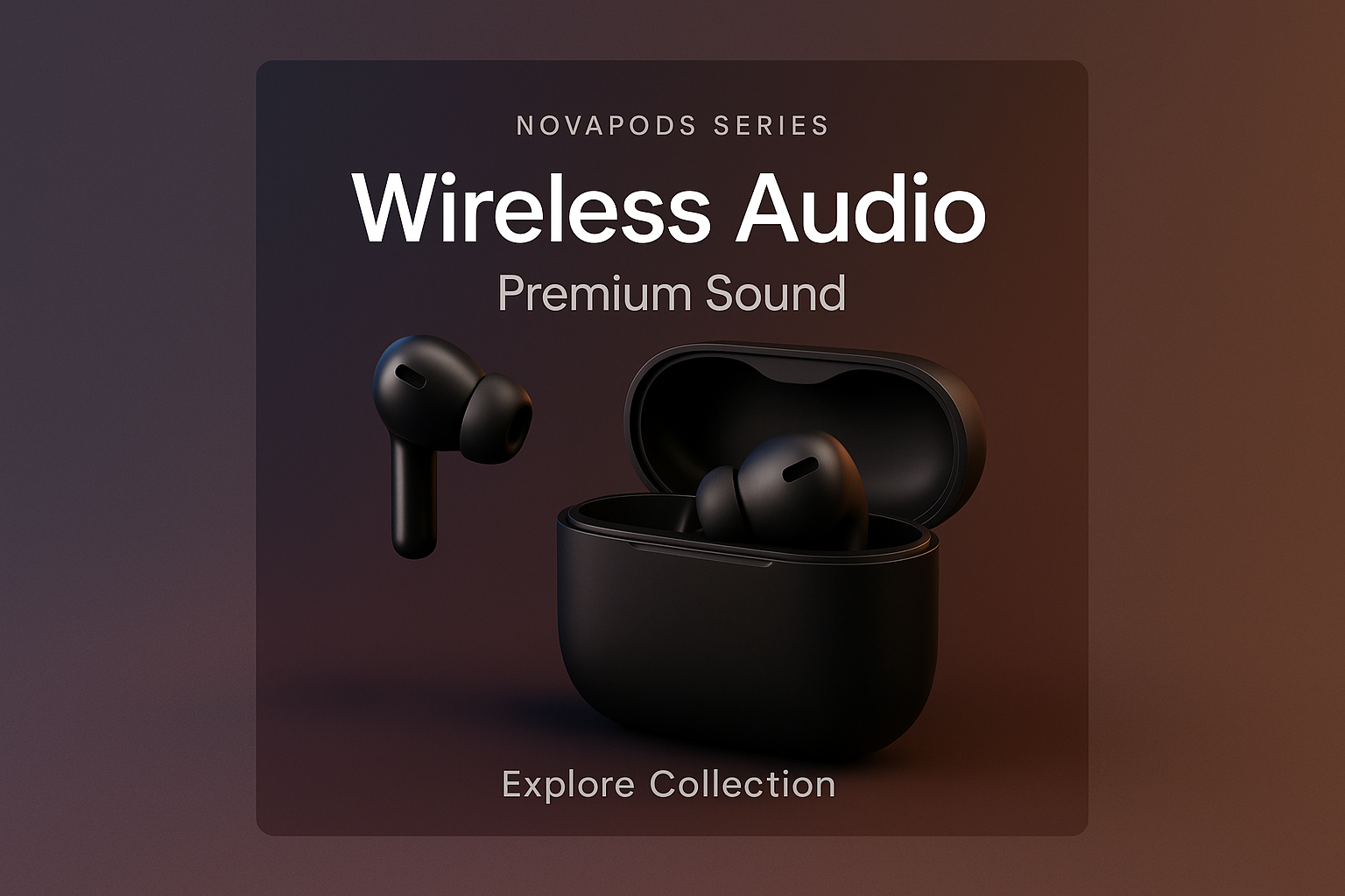 Cilzio NovaPods Series Wireless Audio Collection Premium Sound