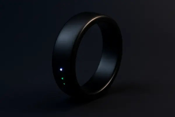 Cilzio L301 Smart Ring - 24/7 Heart Rate Monitor Blood Oxygen Sleep Tracking Health Management Wearable
