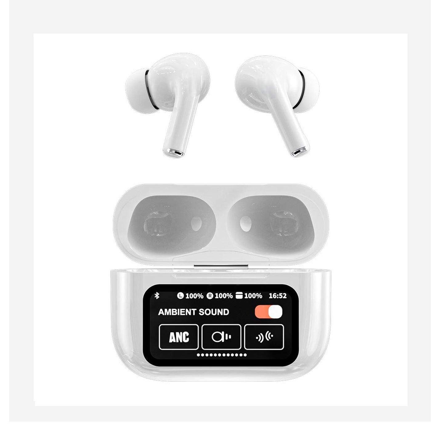 M201 Wireless Earbuds charging case premium design portable storage Bluetooth audio